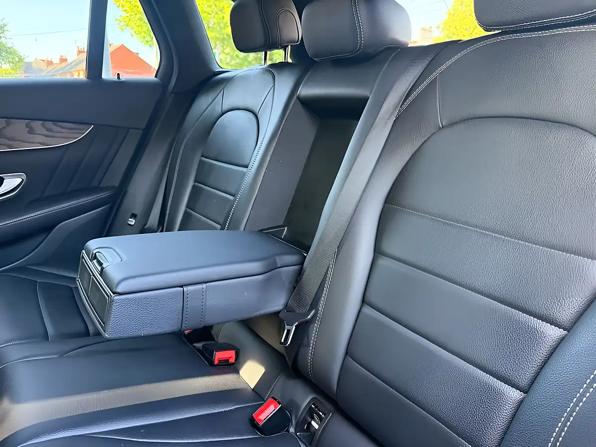 Used 2016 Mercedes-Benz Glc AMG Line White - Interior and Exterior details 11