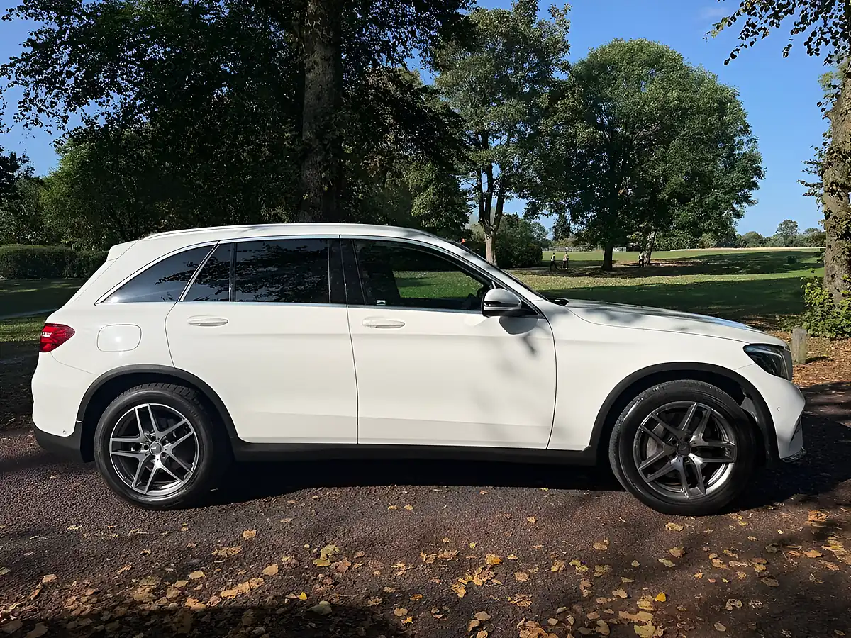 Used 2016 Mercedes-Benz Glc AMG Line White - Interior and Exterior details 2