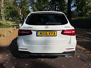 Used 2016 Mercedes-Benz Glc AMG Line White - Interior and Exterior details 4