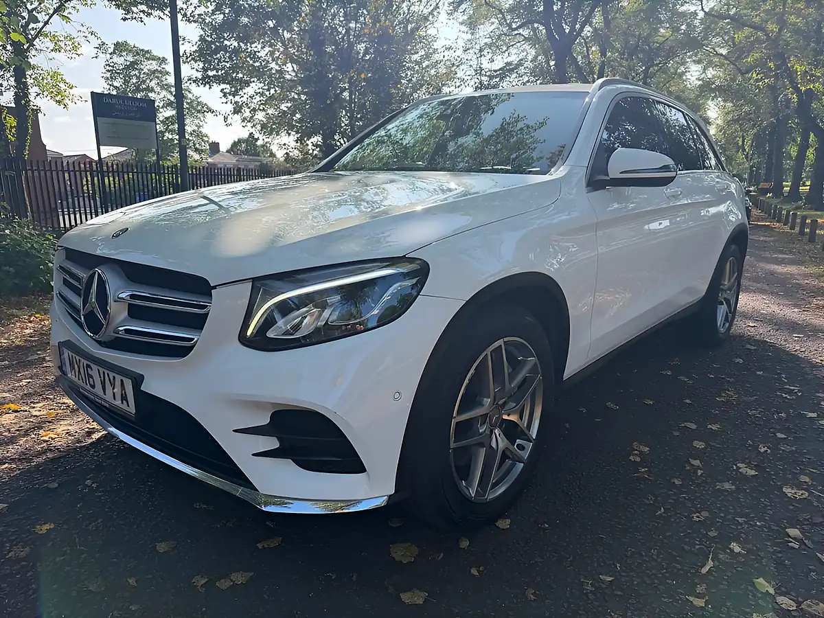 Used 2016 Mercedes-Benz Glc AMG Line White - Interior and Exterior details 7