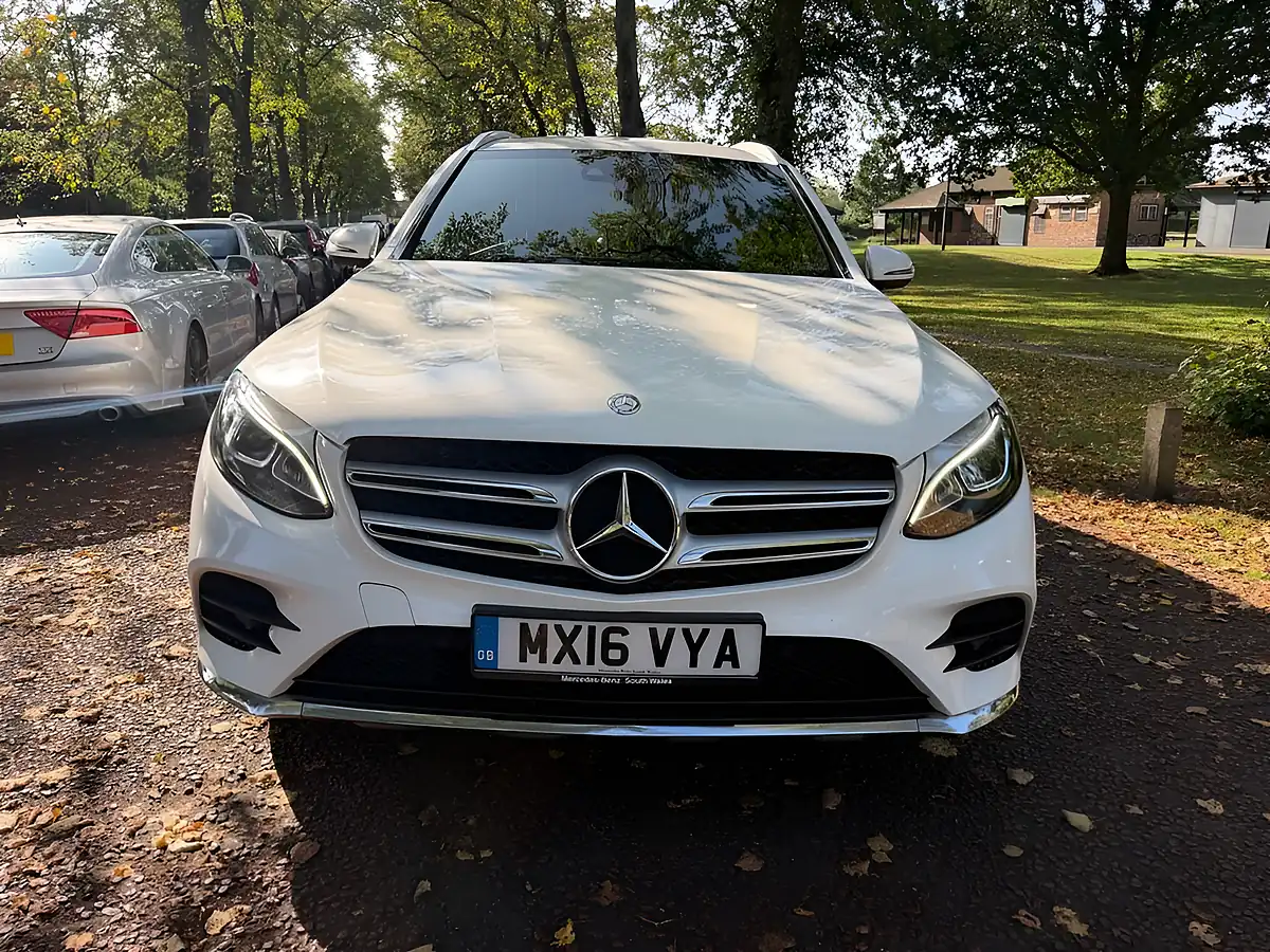 Used 2016 Mercedes-Benz Glc AMG Line White - Interior and Exterior details 8
