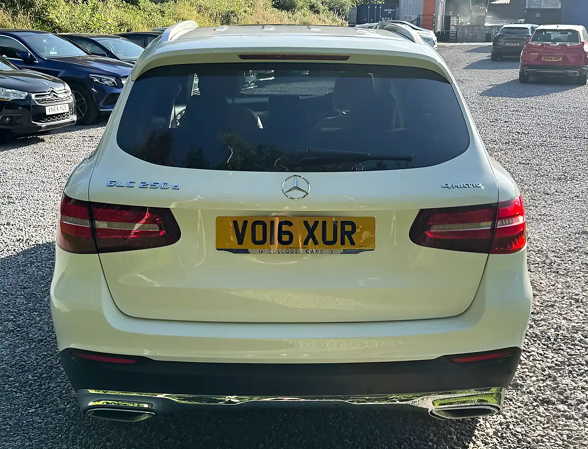 Used 2016 Mercedes-Benz Glc Sport Premium White - Interior and Exterior details 4