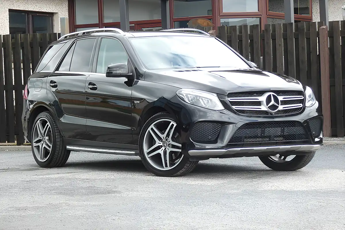 Used 2016 Mercedes-Benz Gle AMG Line Black - Front View