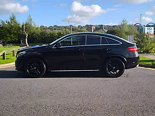 Used 2016 Mercedes-Benz Gle AMG Line Coupe Black - Interior and Exterior details 11