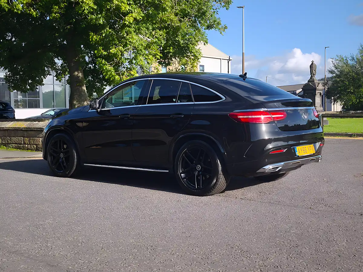 Used 2016 Mercedes-Benz Gle AMG Line Coupe Black - Interior and Exterior details 12