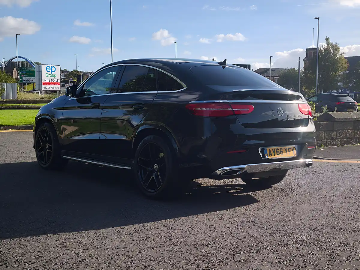 Used 2016 Mercedes-Benz Gle AMG Line Coupe Black - Interior and Exterior details 13