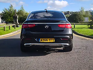 Used 2016 Mercedes-Benz Gle AMG Line Coupe Black - Interior and Exterior details 14