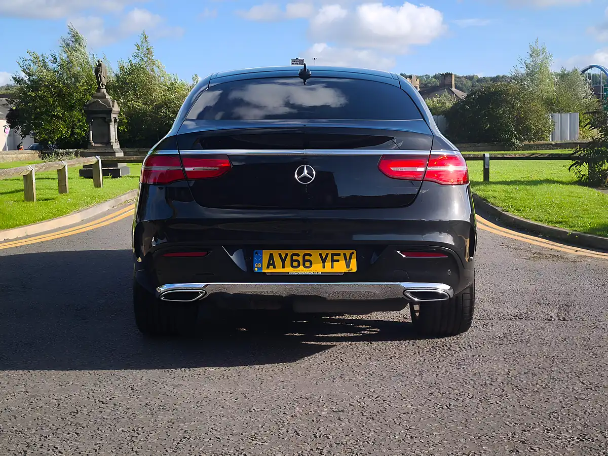 Used 2016 Mercedes-Benz Gle AMG Line Coupe Black - Interior and Exterior details 14