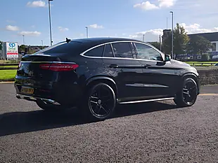 Used 2016 Mercedes-Benz Gle AMG Line Coupe Black - Interior and Exterior details 16
