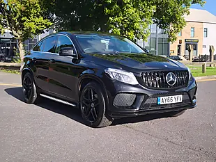 Used 2016 Mercedes-Benz Gle AMG Line Coupe Black - Interior and Exterior details 19