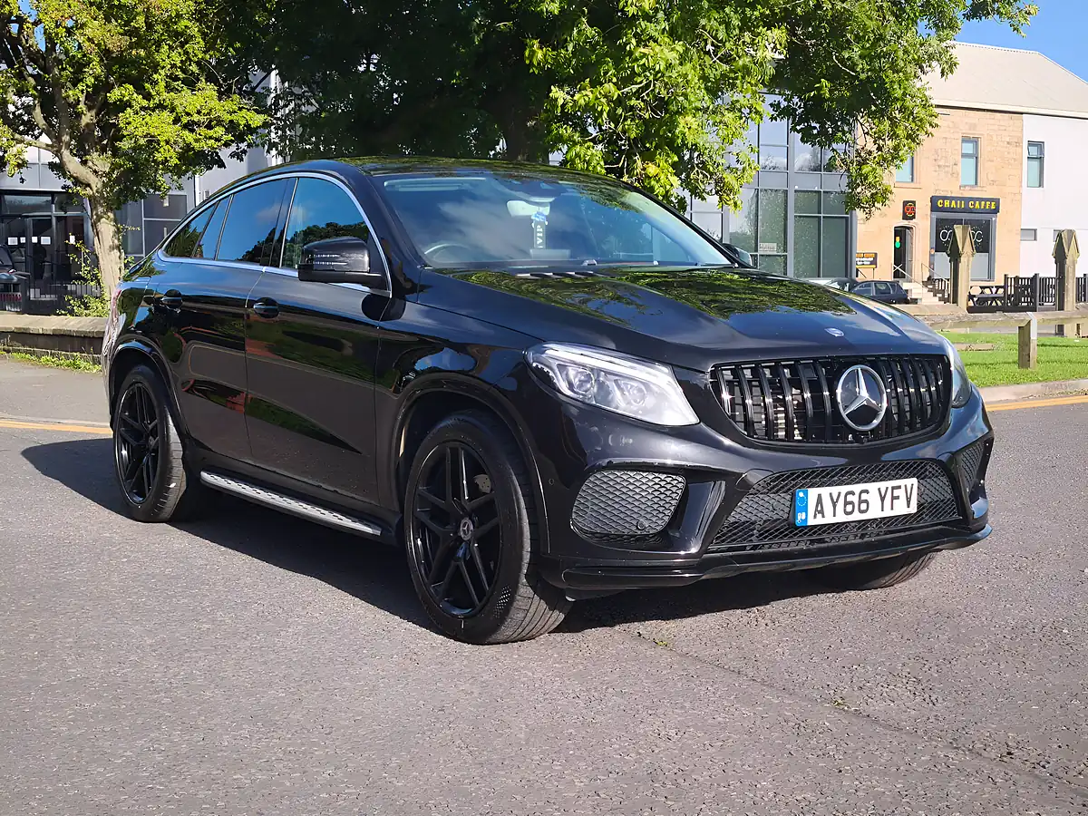 Used 2016 Mercedes-Benz Gle AMG Line Coupe Black - Interior and Exterior details 19