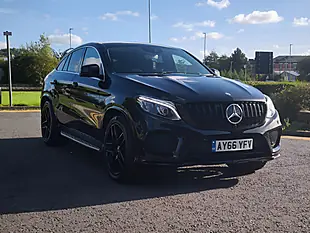 Used 2016 Mercedes-Benz Gle AMG Line Coupe Black - Interior and Exterior details 3