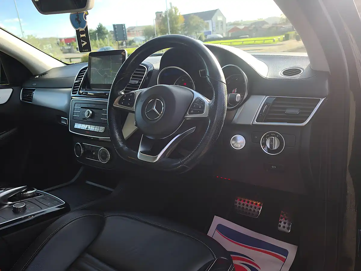 Used 2016 Mercedes-Benz Gle AMG Line Coupe Black - Interior and Exterior details 4