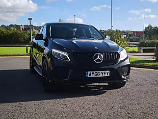 Used 2016 Mercedes-Benz Gle AMG Line Coupe Black - Interior and Exterior details 5