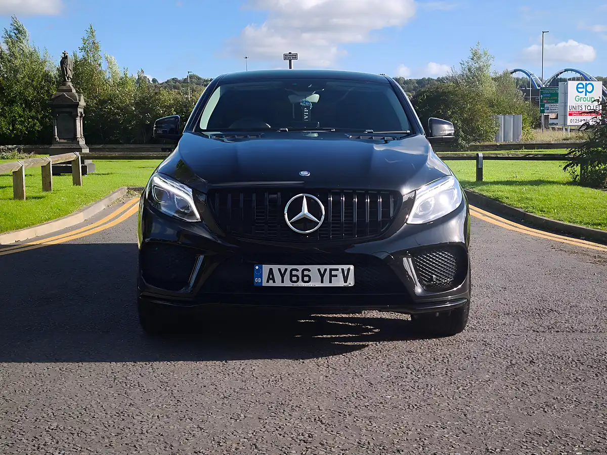 Used 2016 Mercedes-Benz Gle AMG Line Coupe Black - Interior and Exterior details 6