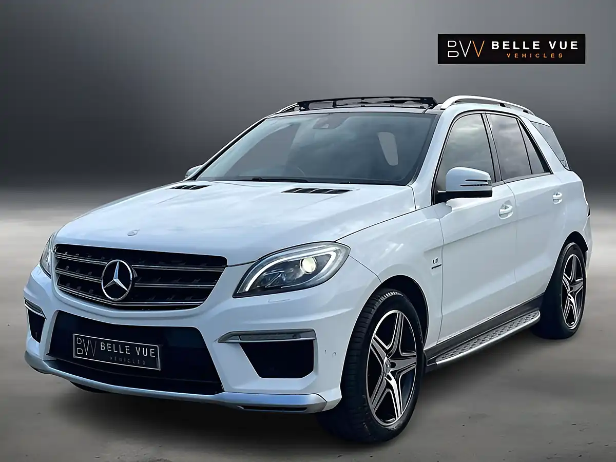 Used 2016 Mercedes-Benz M Class ML63 AMG Polar White - Interior and Exterior details 9