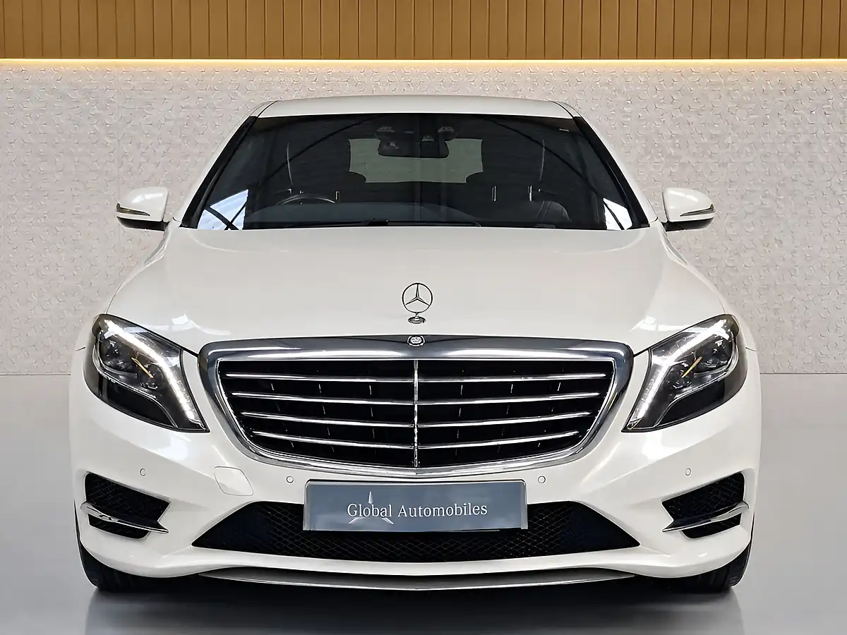 Used 2016 Mercedes-Benz S Class AMG Line Designo Diamond White - Interior and Exterior details 7