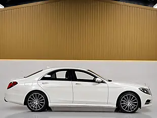 Used 2016 Mercedes-Benz S Class AMG Line Designo Diamond White - Interior and Exterior details 8