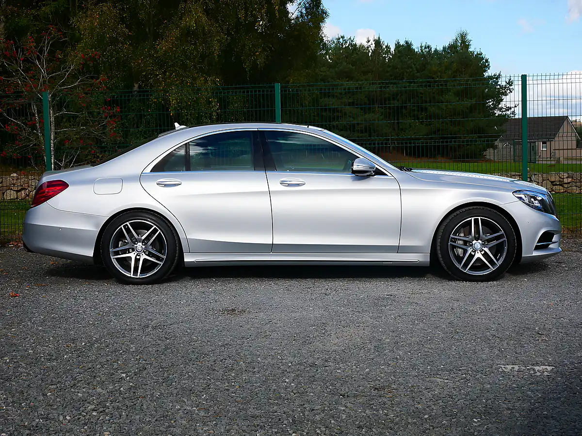 Used 2016 Mercedes-Benz S Class AMG Line (executive) Iridium Silver - Interior and Exterior details 5