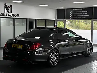 Used 2016 Mercedes-Benz S Class AMG Line (executive, Premium) Black - Interior and Exterior details 11