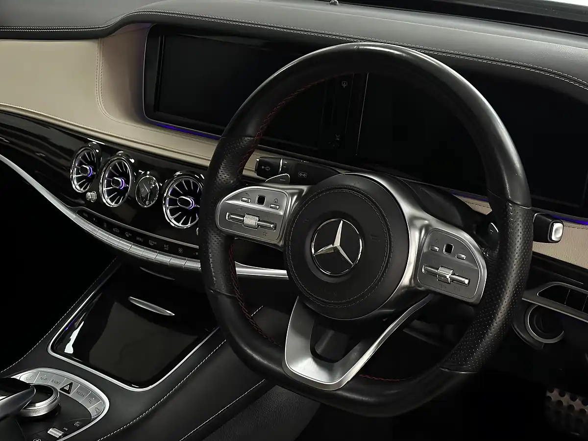 Used 2016 Mercedes-Benz S Class AMG Line (executive, Premium) Black - Interior and Exterior details 12