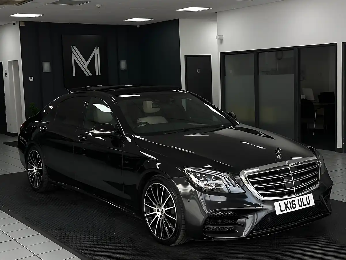 Used 2016 Mercedes-Benz S Class AMG Line (executive, Premium) Black - Interior and Exterior details 2