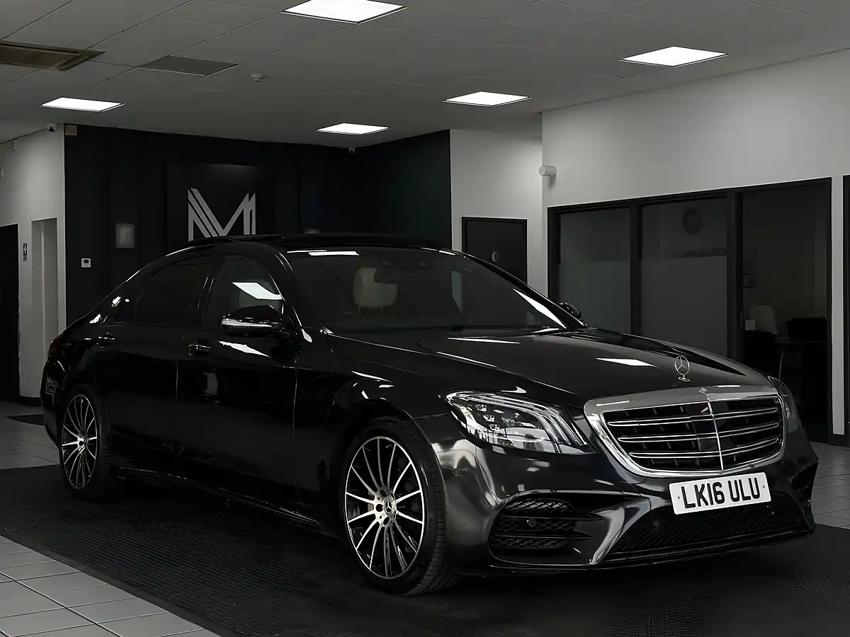 Used 2016 Mercedes-Benz S Class AMG Line (executive, Premium) Black - Interior and Exterior details 3