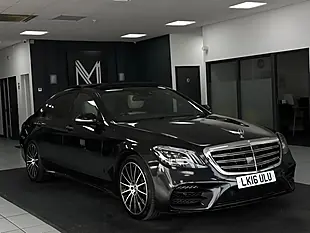 Used 2016 Mercedes-Benz S Class AMG Line (executive, Premium) Black - Interior and Exterior details 4