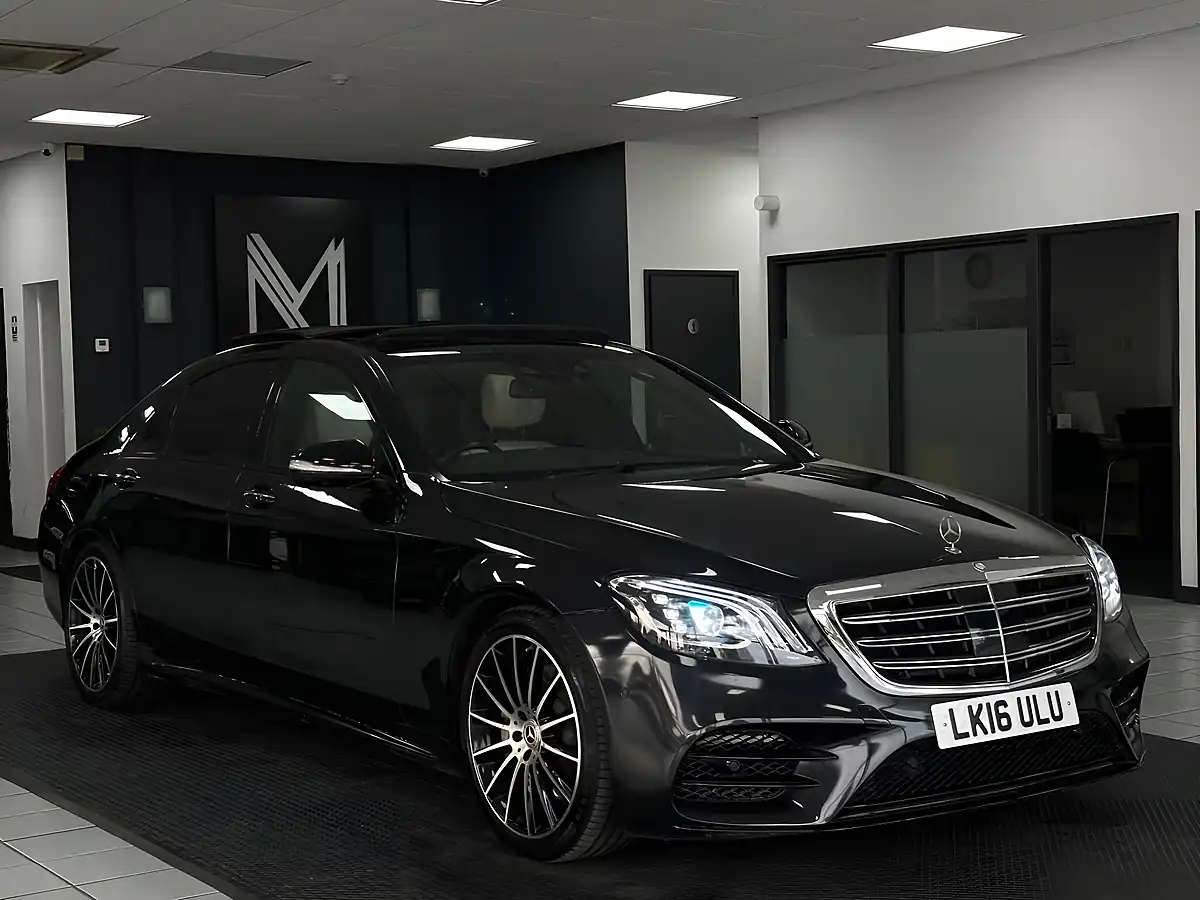 Used 2016 Mercedes-Benz S Class AMG Line (executive, Premium) Black - Interior and Exterior details 5