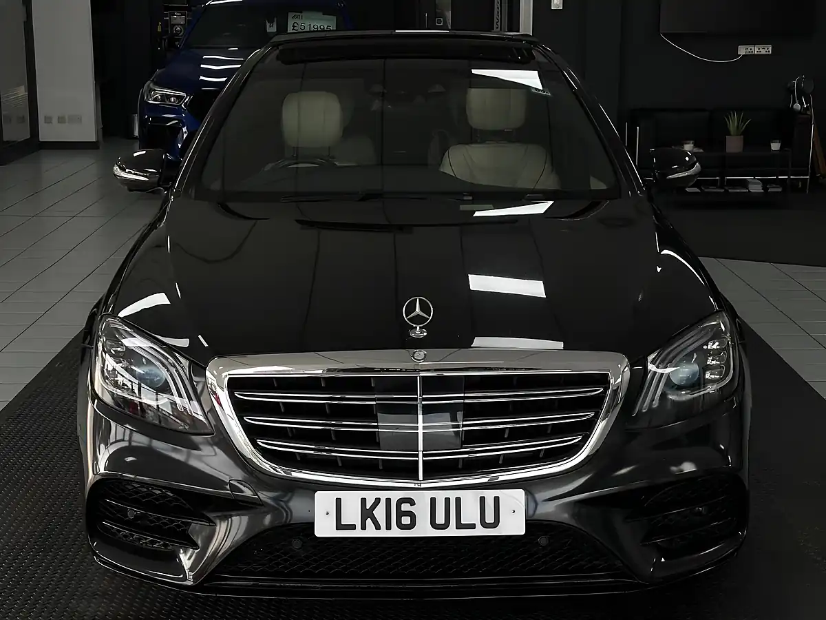 Used 2016 Mercedes-Benz S Class AMG Line (executive, Premium) Black - Interior and Exterior details 7
