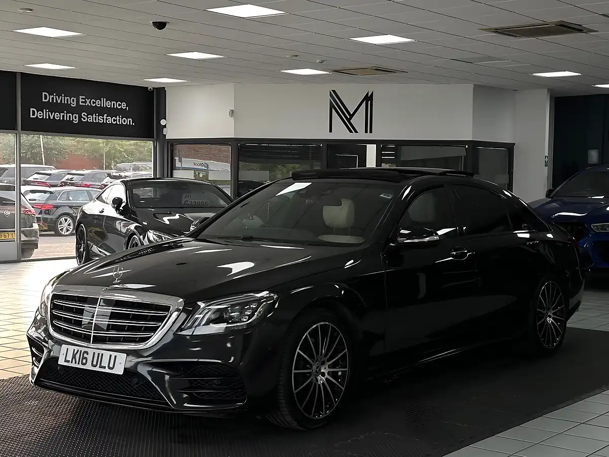 Used 2016 Mercedes-Benz S Class AMG Line (executive, Premium) Black - Interior and Exterior details 8