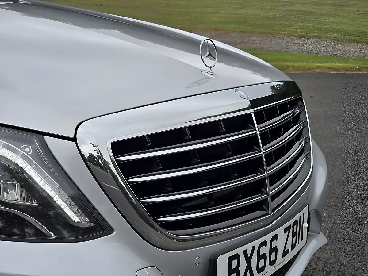Used 2016 Mercedes-Benz S Class AMG Line Silver - Interior and Exterior details 11