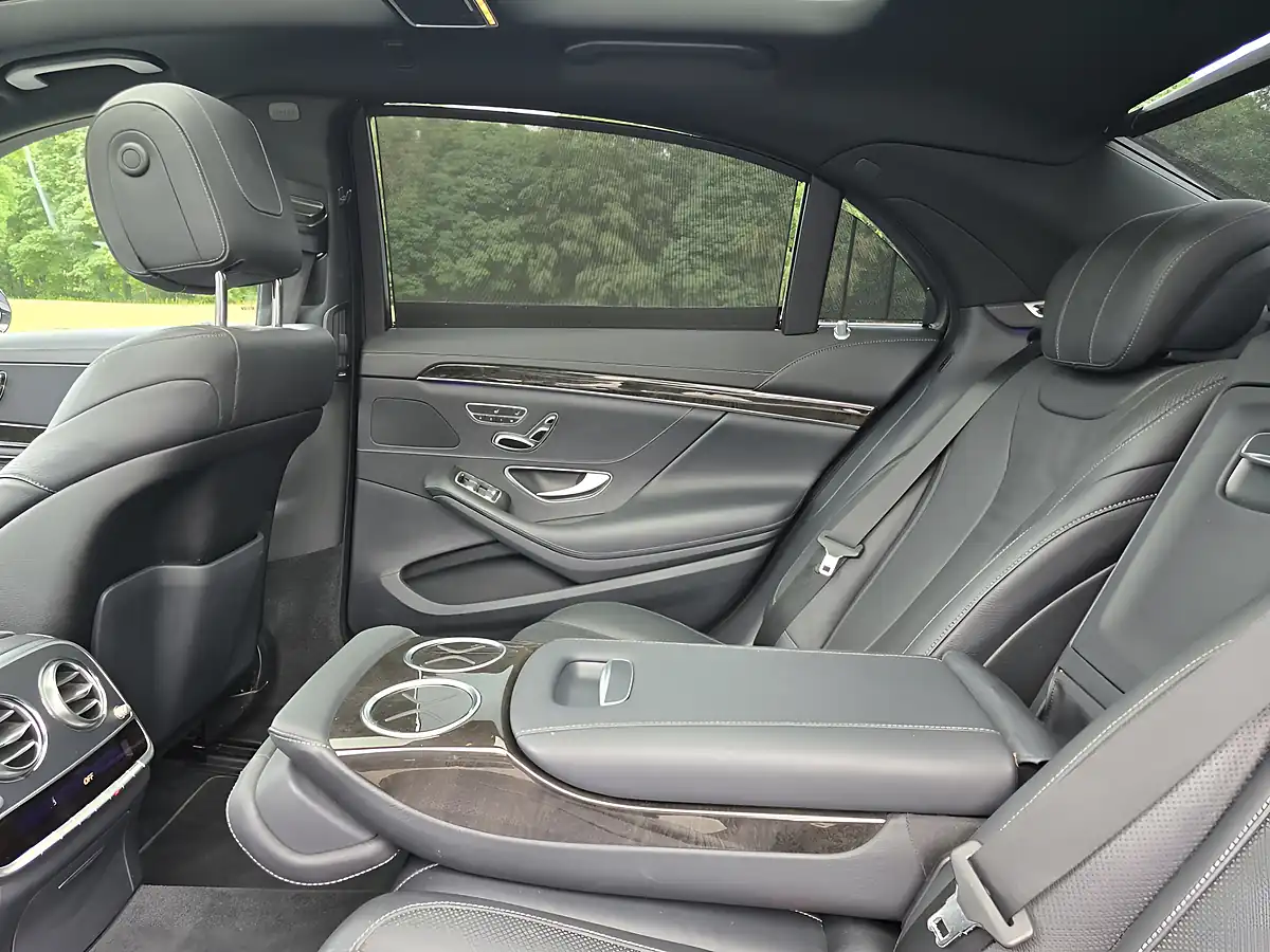 Used 2016 Mercedes-Benz S Class AMG Line Silver - Interior and Exterior details 14