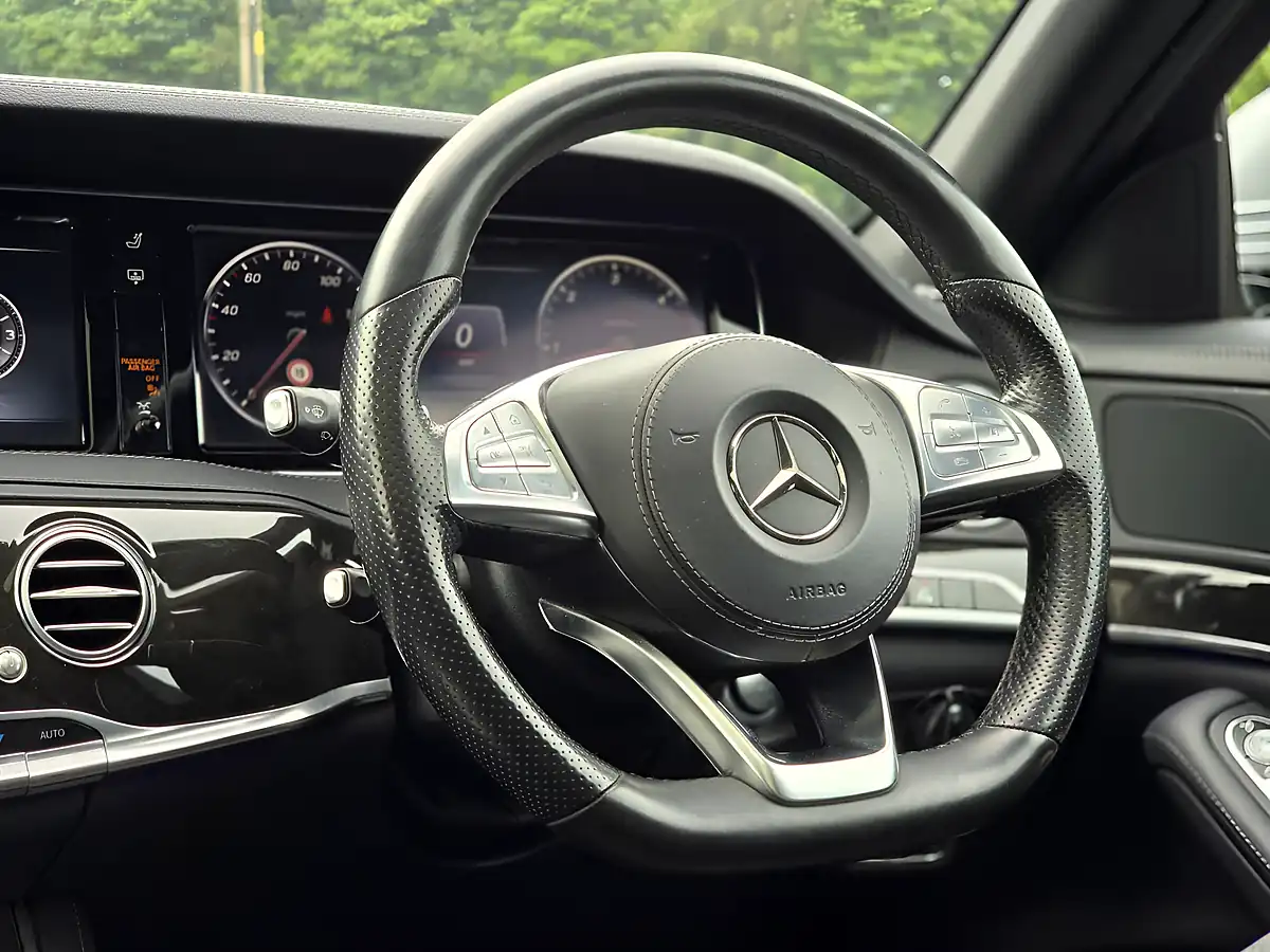 Used 2016 Mercedes-Benz S Class AMG Line Silver - Interior and Exterior details 15