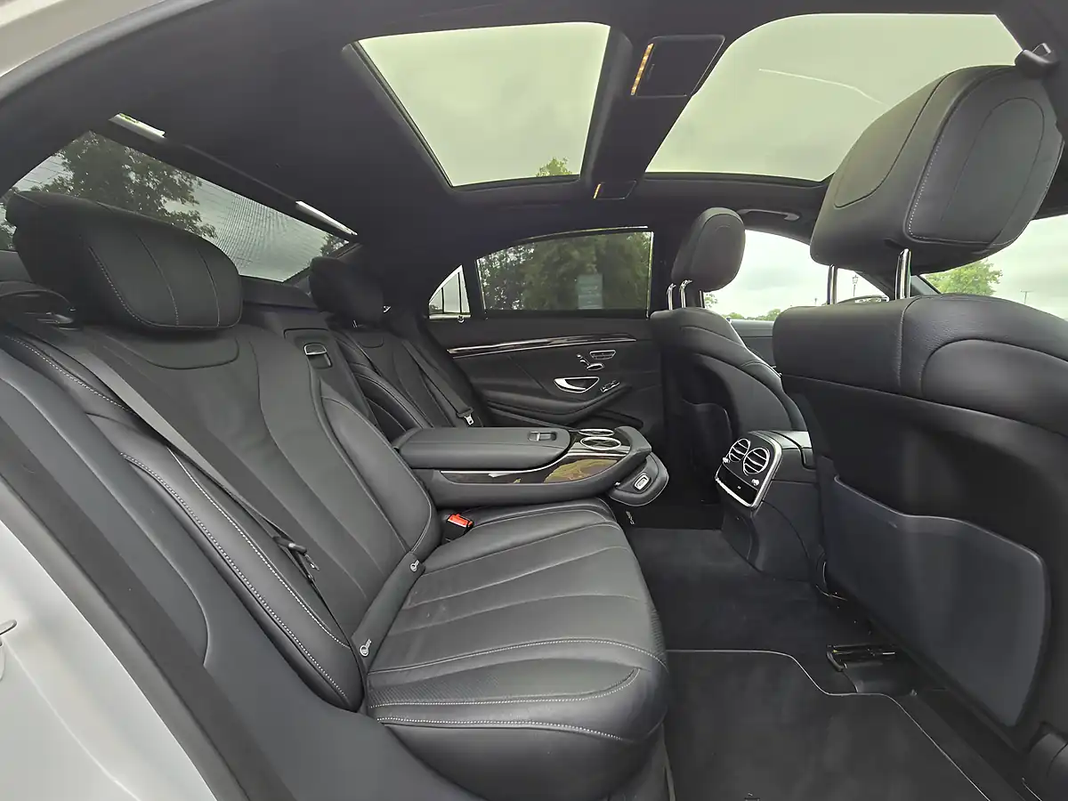 Used 2016 Mercedes-Benz S Class AMG Line Silver - Interior and Exterior details 16