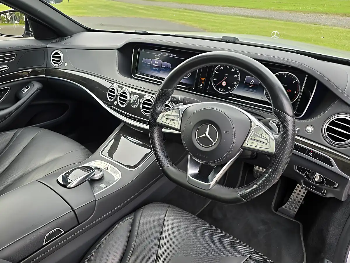 Used 2016 Mercedes-Benz S Class AMG Line Silver - Interior and Exterior details 17