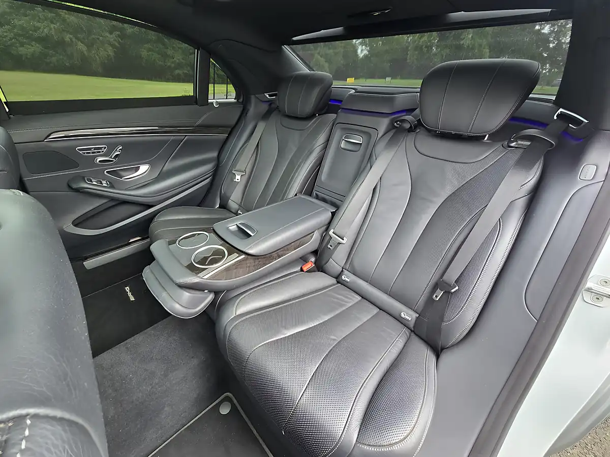 Used 2016 Mercedes-Benz S Class AMG Line Silver - Interior and Exterior details 3
