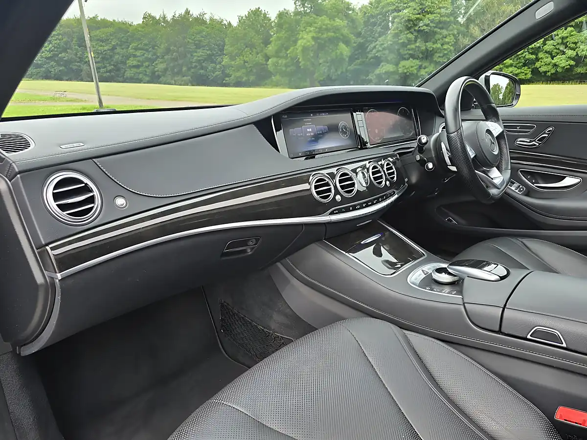 Used 2016 Mercedes-Benz S Class AMG Line Silver - Interior and Exterior details 4