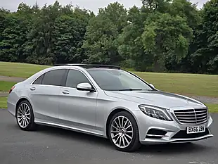 Used 2016 Mercedes-Benz S Class AMG Line Silver - Interior and Exterior details 9