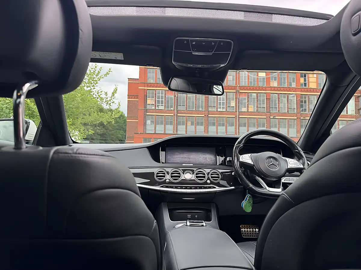 Used 2016 Mercedes-Benz S Class AMG Line White - Interior and Exterior details 10