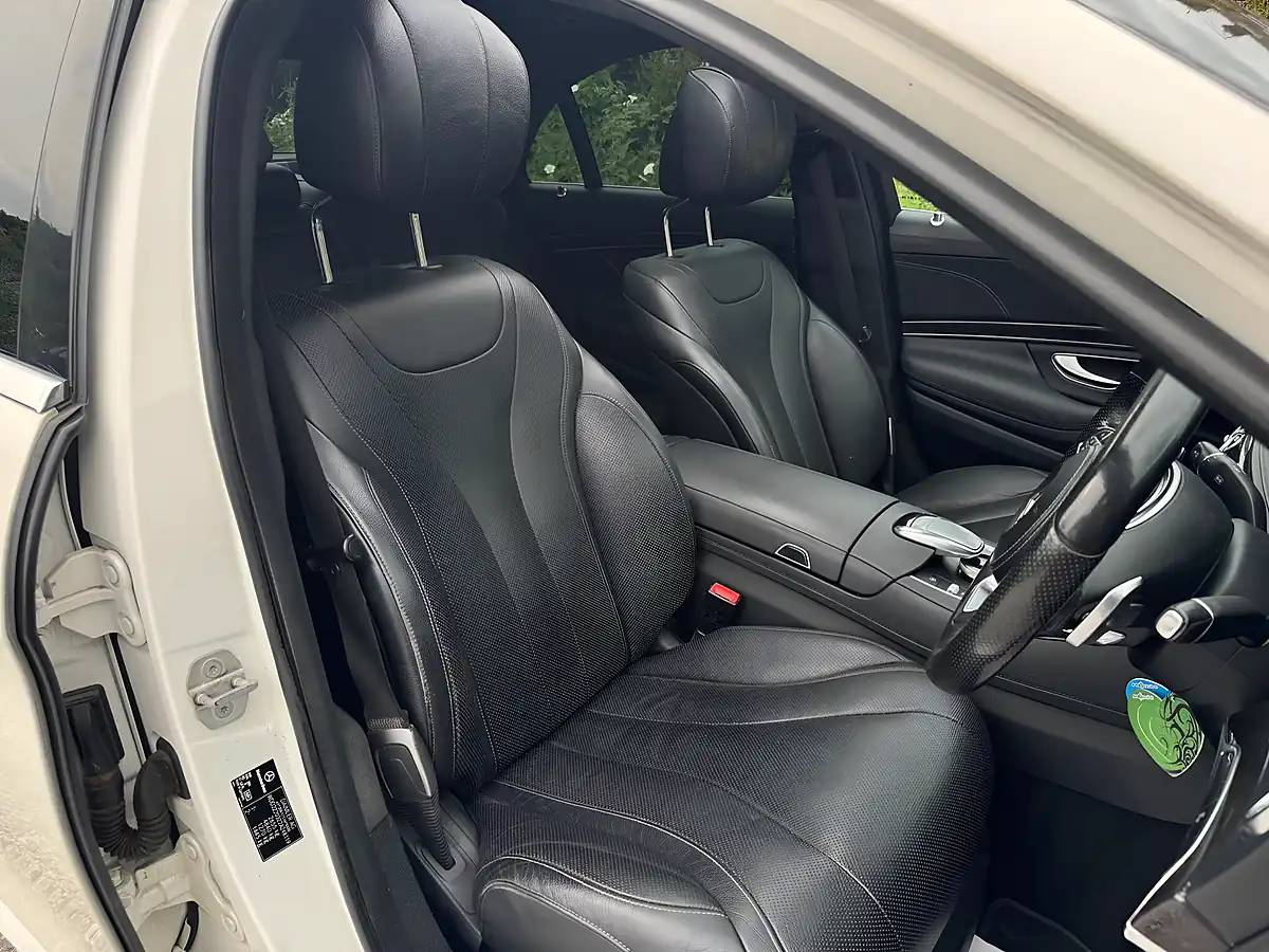 Used 2016 Mercedes-Benz S Class AMG Line White - Interior and Exterior details 11