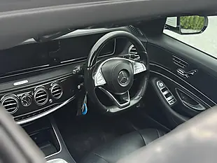 Used 2016 Mercedes-Benz S Class AMG Line White - Interior and Exterior details 12