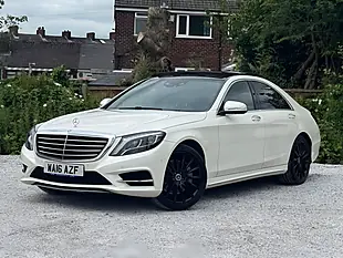 Used 2016 Mercedes-Benz S Class AMG Line White - Interior and Exterior details 2