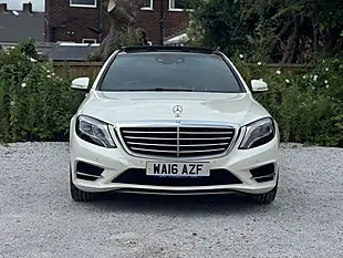 Used 2016 Mercedes-Benz S Class AMG Line White - Interior and Exterior details 4