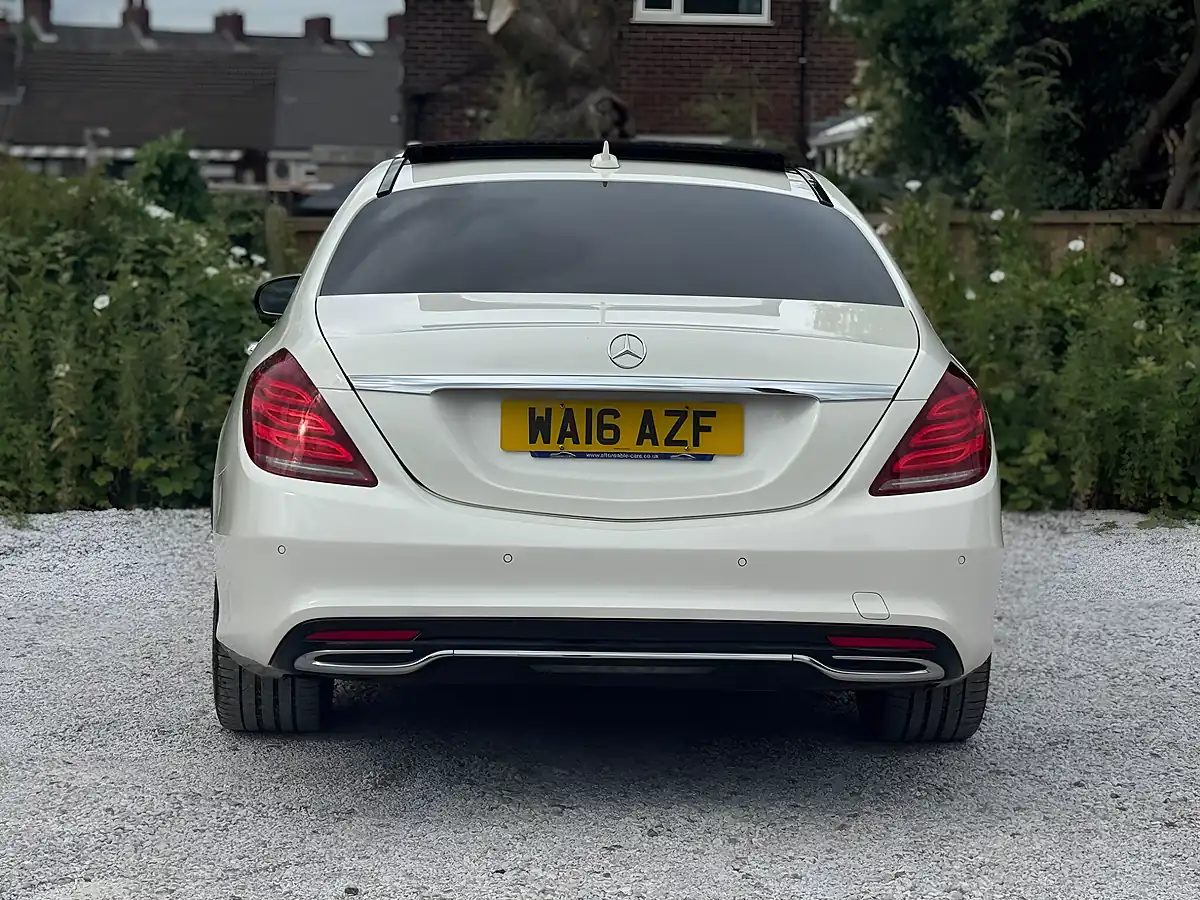 Used 2016 Mercedes-Benz S Class AMG Line White - Interior and Exterior details 8
