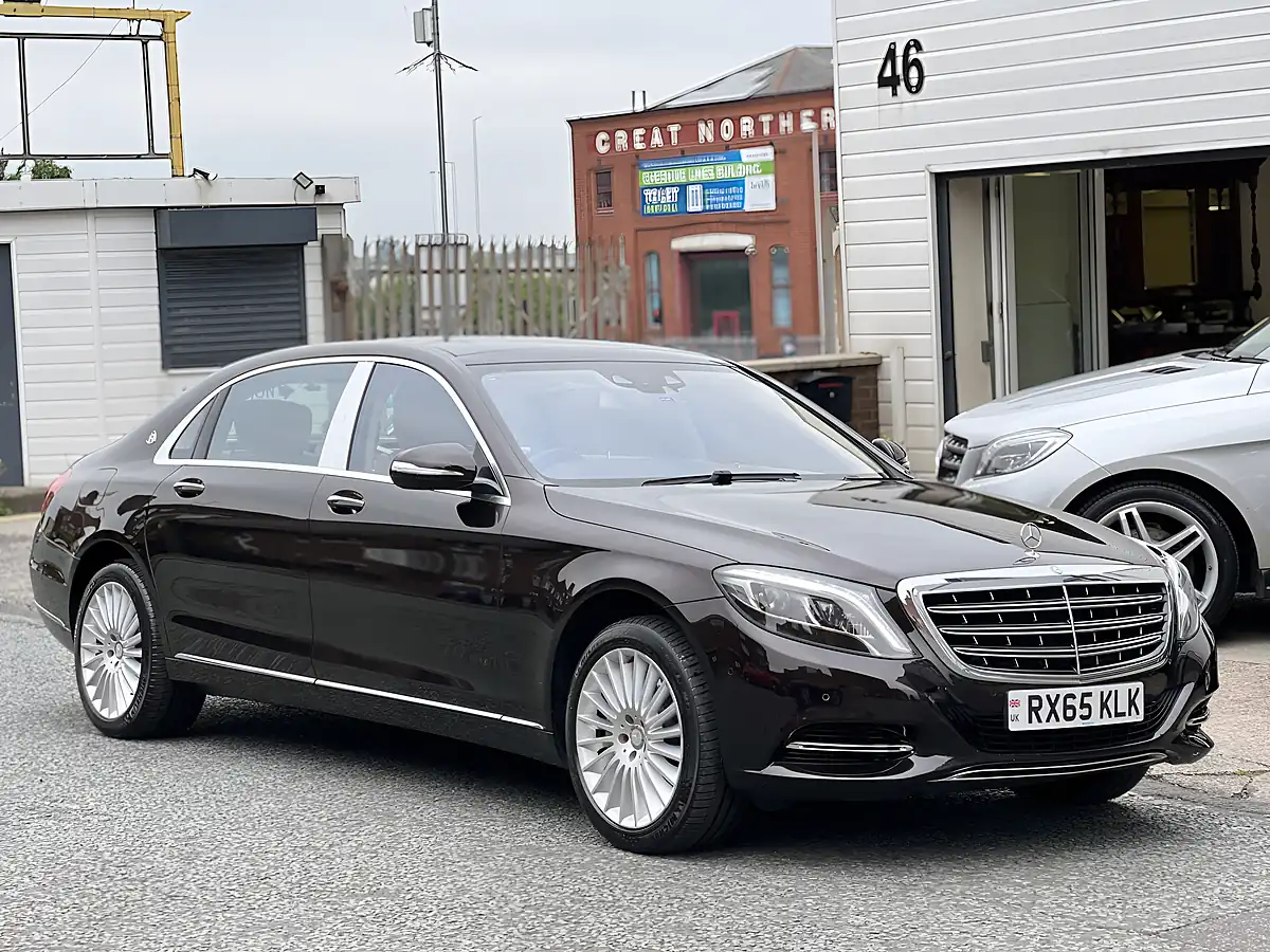 Used 2016 Mercedes-Benz S-Class Maybach S500 Black - Interior and Exterior details 10