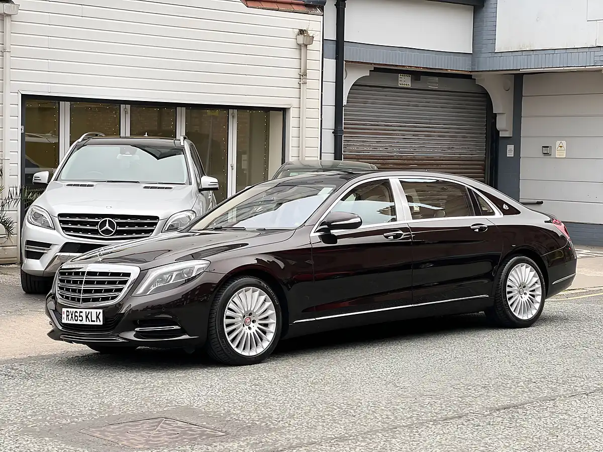 Used 2016 Mercedes-Benz S-Class Maybach S500 Black - Interior and Exterior details 6