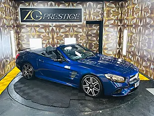 Used 2016 Mercedes-Benz Sl AMG Line Blue - Interior and Exterior details 11