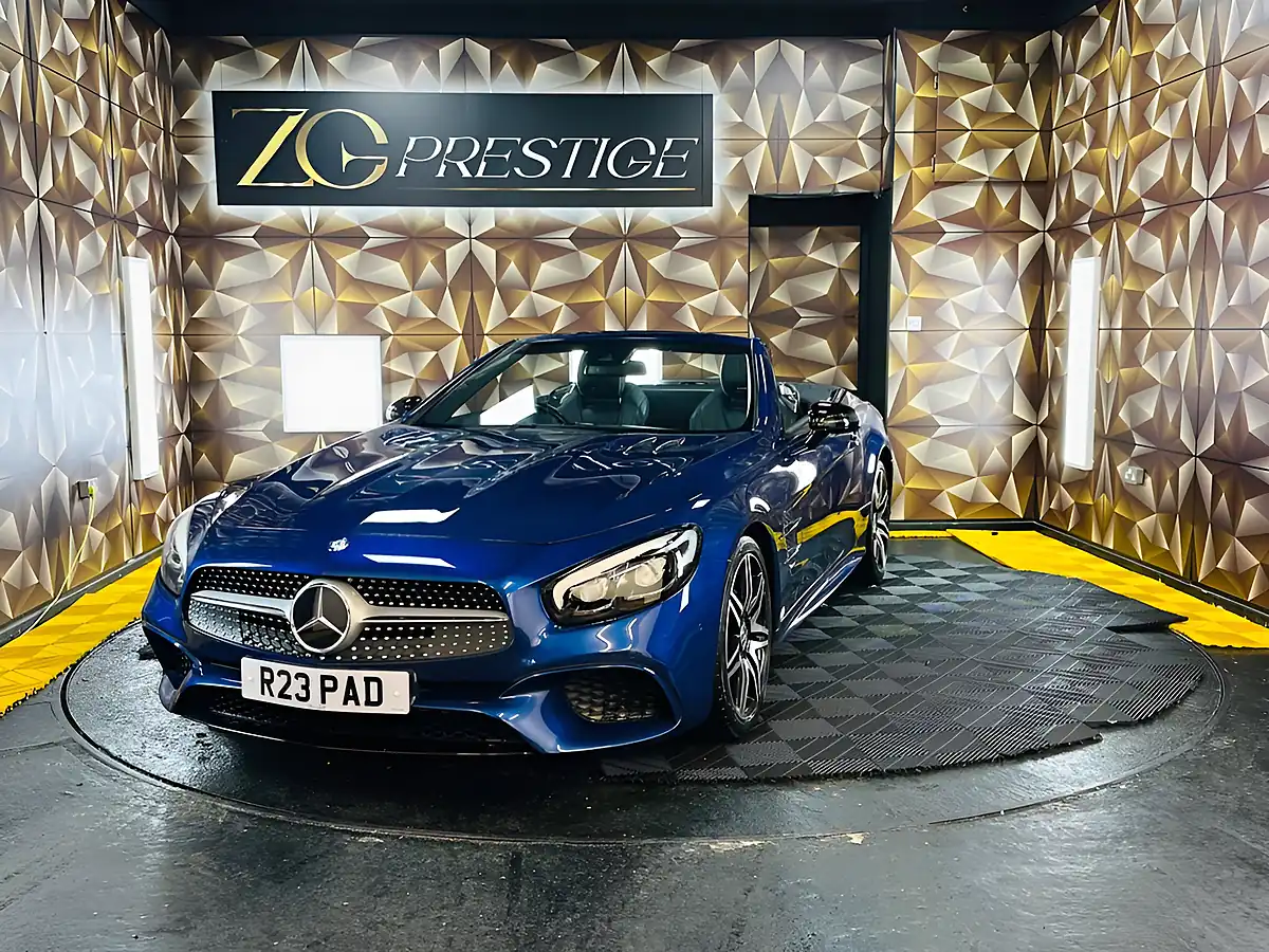 Used 2016 Mercedes-Benz Sl AMG Line Blue - Interior and Exterior details 12