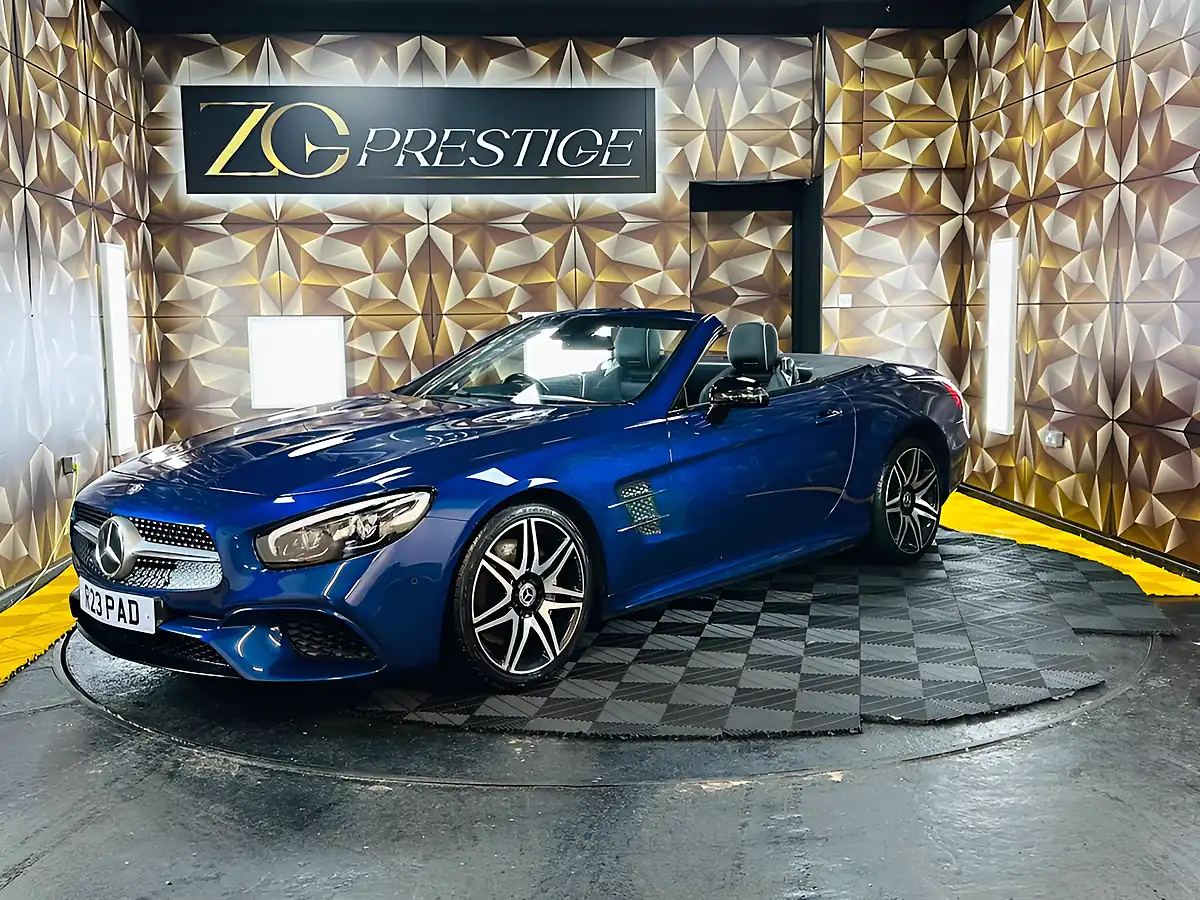 Used 2016 Mercedes-Benz Sl AMG Line Blue - Interior and Exterior details 13